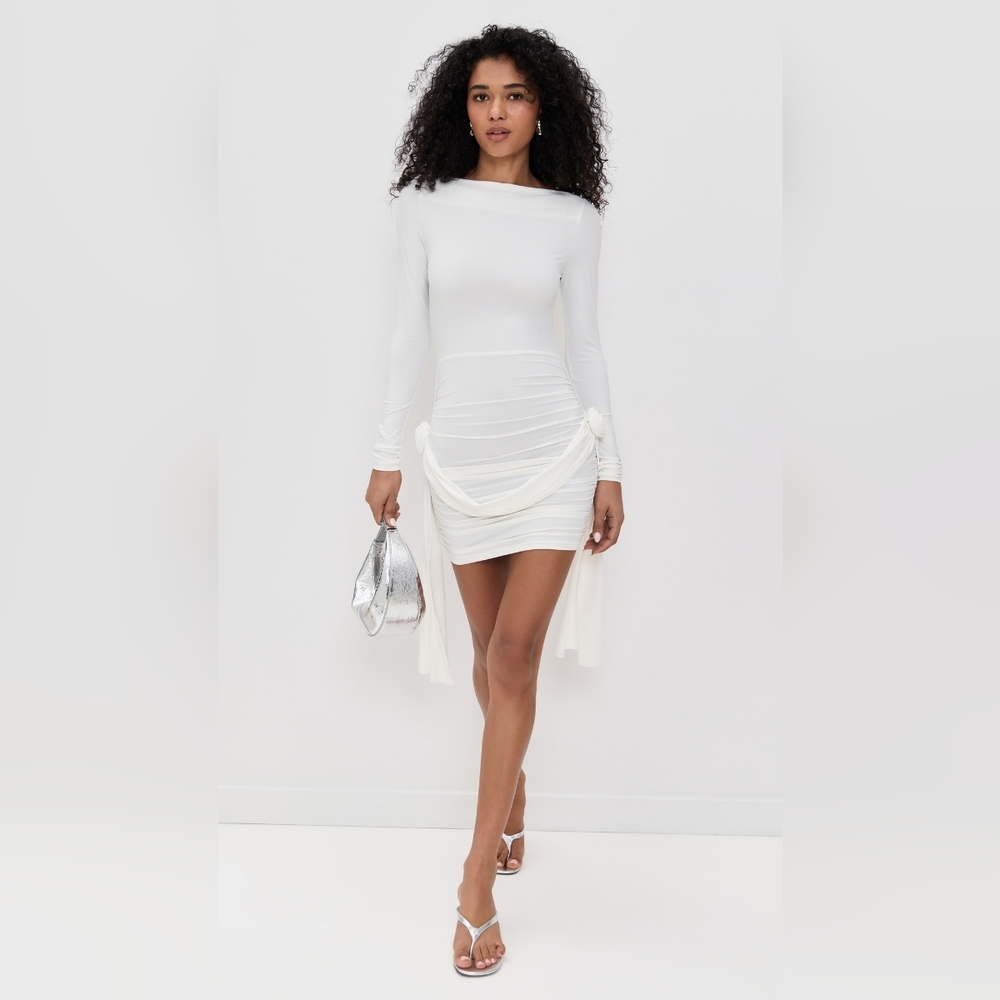 Lioness Glory Mini Dress Color: Porcelain Size: XXXXL Qty: 03